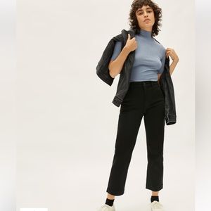 Everlane Cropped Straight Leg Pants